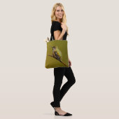 Tote Bag Le colibri d'Anna sur la Trumpetvine écarlate (Sur le modèle)