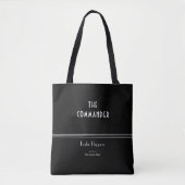 Tote Bag Le commandant de Leslie Peppers (Devant)