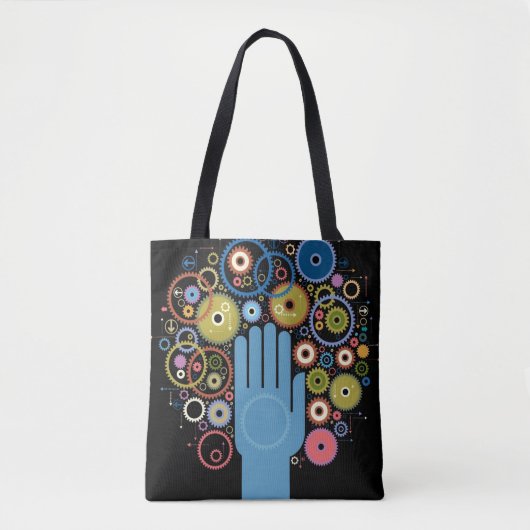 Tote Bag Le concept du mouvement (Devant)