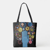 Tote Bag Le concept du mouvement (Dos)