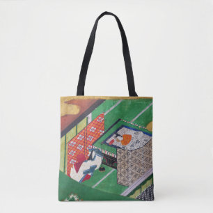 Tote Bag Le Conte de Genji, Tawaraya Sotatsu