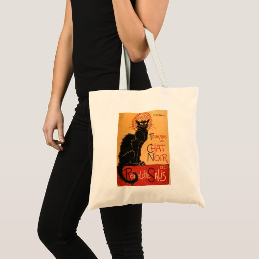 Tote Bag Le Conversation Noir (Devant (produit))