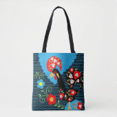 Tote Bag Le coq portugais (Devant)