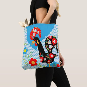 Tote Bag Le coq portugais de Barcelos
