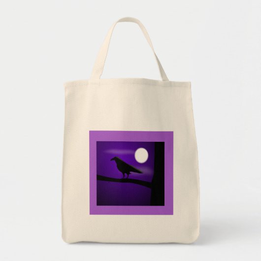 Tote Bag Le Corbeau - (Devant)