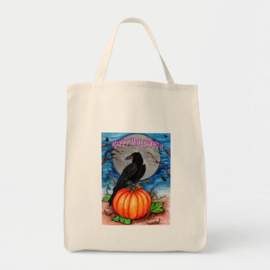 Tote Bag Le Corbeau (Devant)