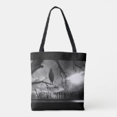 Tote Bag Le Corbeau - Jamais plus Arbre des faisceaux de so (Dos)