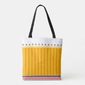 Tote Bag Le crayon Fourre-tout du professeur (Dos)