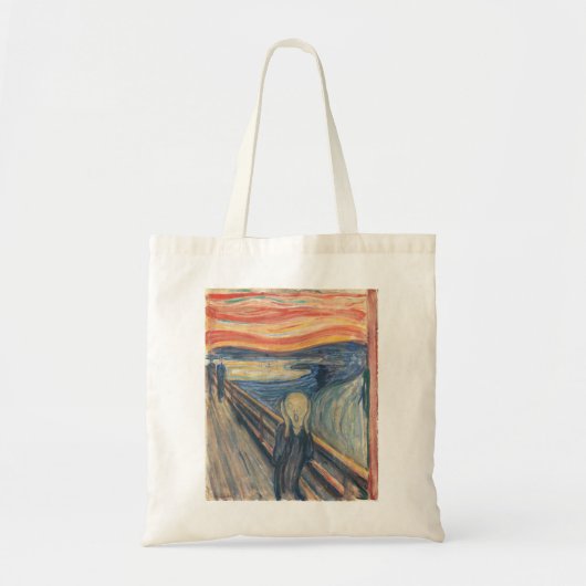 Tote Bag Le cri de Munch (Devant)