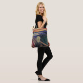Tote Bag Le Cri d'Edvard Munch, Expressionnisme Vintage (Sur le modèle)