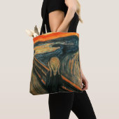 Tote Bag Le cri Edvard Munch Art Expressionniste Moderne (De près)