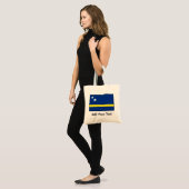 Tote Bag Le Curaçao - drapeau de Curacaoan (Devant (modèle))