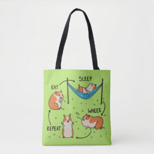 Tote Bag Le cycle de vie d'un cobaye