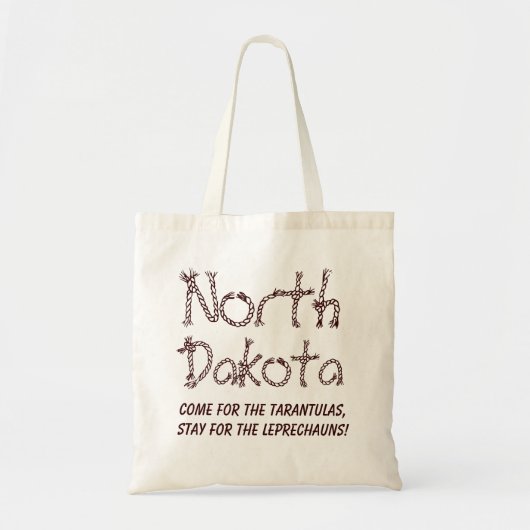 Tote Bag Le Dakota du Nord (Devant)