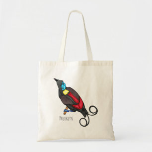 Tote Bag Le dessin animé oiseau de paradis de Wilson