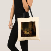 Tote Bag Le dîner chez Emmaus, 1648 (huile sur le panneau) (Devant (produit))