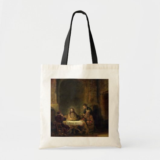 Tote Bag Le dîner chez Emmaus, 1648 (huile sur le panneau) (Devant)