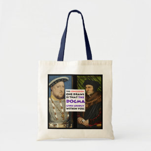 Tote Bag Le dogme vit fort davantage/Henry fourre-tout