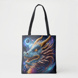 Tote Bag Le dragon cosmique