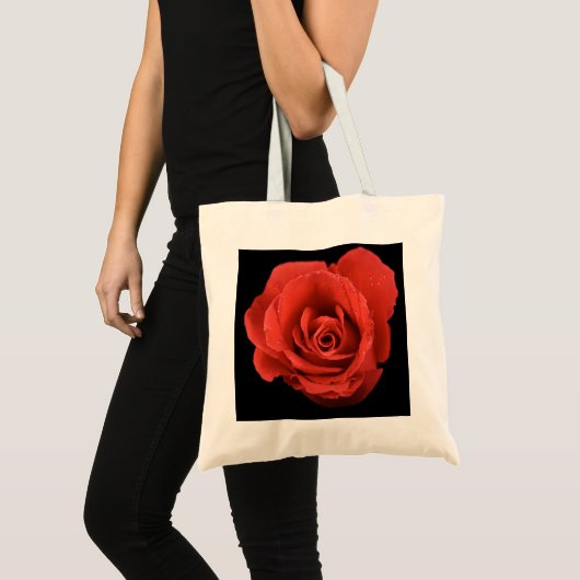 Tote Bag Le drame rouge s'est levé (Devant (produit))