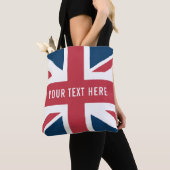 Tote Bag Le drapeau britannique Union Jack (De près)