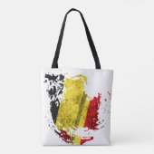 Tote Bag le drapeau de la Belgique (Dos)