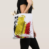 Tote Bag le drapeau de la Belgique (De près)