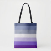 Tote Bag Le drapeau de la fierté lesbienne butch de Slipper (Devant)