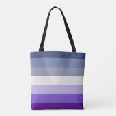 Tote Bag Le drapeau de la fierté lesbienne butch de Slipper (Dos)