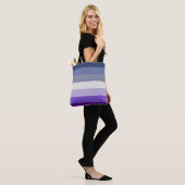 Tote Bag Le drapeau de la fierté lesbienne butch de Slipper (Sur le modèle)