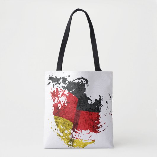 Tote Bag le drapeau de l'Allemagne (Devant)