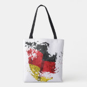 Tote Bag le drapeau de l'Allemagne (Dos)
