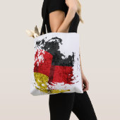 Tote Bag le drapeau de l'Allemagne (De près)
