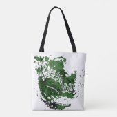 Tote Bag le drapeau de l'Arabie saoudite (Dos)