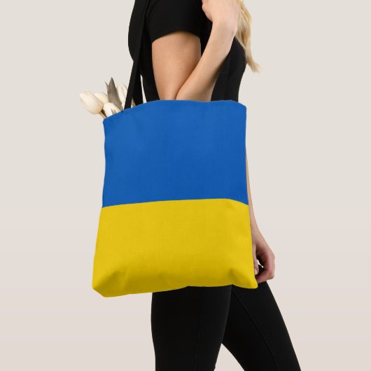 Tote Bag Le drapeau de l'Ukraine (De près)