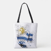Tote Bag le drapeau de l'Uruguay (Dos)