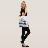 Tote Bag le drapeau de l'Uruguay (Sur le modèle)