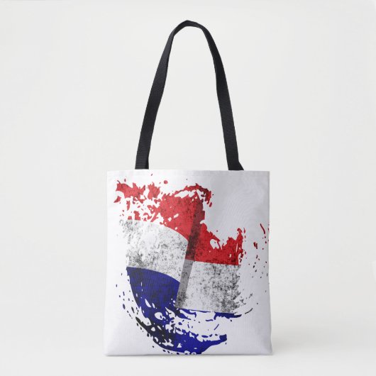 Tote Bag le drapeau des Pays-Bas (Devant)