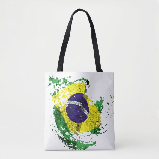 Tote Bag le drapeau du Brésil (Devant)