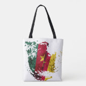 Tote Bag le drapeau du Cameroun (Dos)