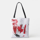 Tote Bag le drapeau du Canada (Dos)