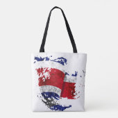 Tote Bag le drapeau du Costa Rica (Dos)