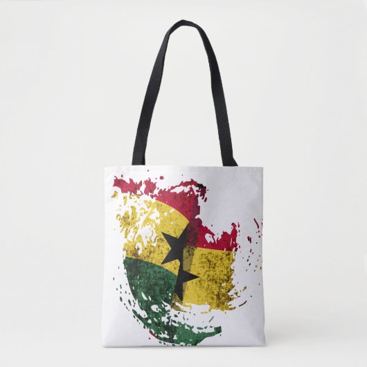 Tote Bag le drapeau du Ghana (Devant)