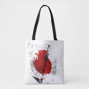 Tote Bag le drapeau du Japon