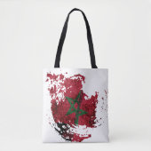 Tote Bag le drapeau du Maroc (Devant)