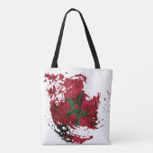 Tote Bag le drapeau du Maroc (Dos)