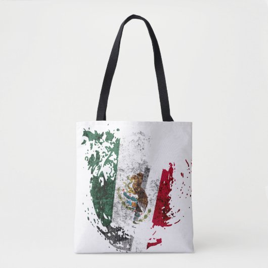 Tote Bag le drapeau du Mexique (Devant)