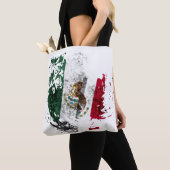 Tote Bag le drapeau du Mexique (De près)