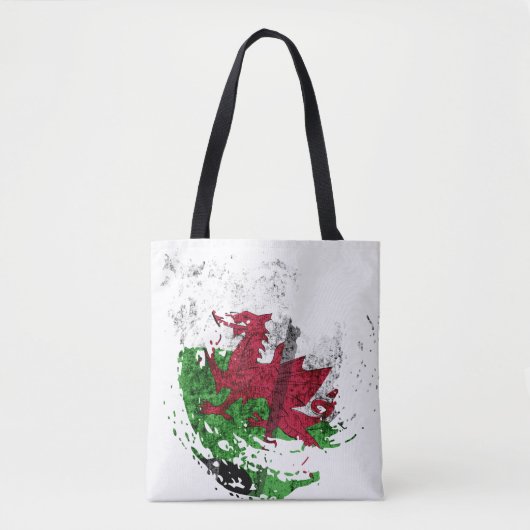 Tote Bag le drapeau du Pays de Galles (Devant)