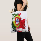 Tote Bag le drapeau du Portugal (De près)